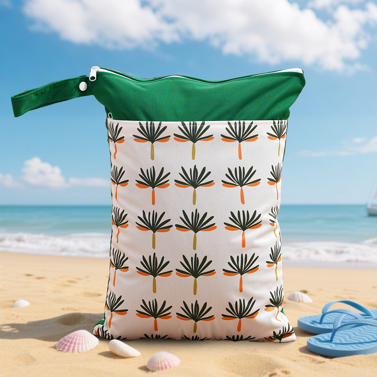 HappyFlute Printed 30*40CM Wet - Dry Bag Roll Top 评论和价格