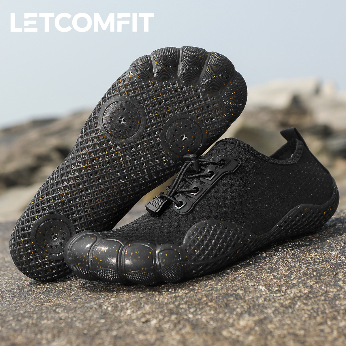 Men Quick-Drying Breathable Ba - Aquatic Sports Shoes 评论和价格